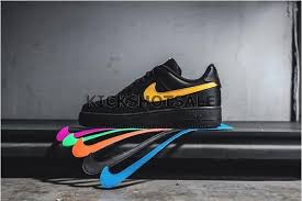 Nike Air Force 1 Velcro Swoosh Pack Black Ah8462 002 Nike Air Force Nike Air Nike