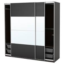 Pax Garderobe Schwarzbraunes Weisses Glas Von Farvik Farvik Garderobe Schwarzbraunes Pax Garderobe Ikea Pax Kleiderschrank Schrank Design