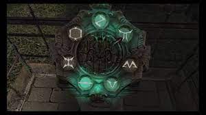 The dial puzzle in the yard behind the church. Resident Evil 4 Insignia Church Puzzle Guide Youtube