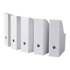 Ikea Flyt Magazine File Pack Of 10 White Magazine Files Ikea Shopping Magazine File Holders