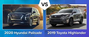 If you stick with servicing your santa fe with hyundai, you get another year of roadside up to 10 years, which is pretty good. Compare The 2020 Hyundai Palisade Vs 2019 Toyota Highlander Chicago Il Family Hyundai
