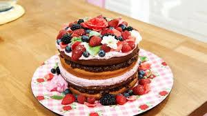 Das Grosse Backen Rosen Waldfrucht Torte Rezept Das Grosse Backen Waldfrucht Backen