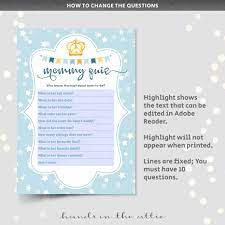 Quiz Questions For Baby Shower Game Quiz Questions And Answers