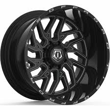 Black And Blue Tis Wheels Advertisement Ebay 22x14 Black Milled Tis 544bm 5x5 5x5 5 76 Wheels 37x13 50r22 10 Tires Wheel Rims Wheel And Tire Packages Wheel