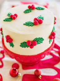Sweet And Simple Christmas Cakes Cake By Courtney Christmas Cake Designs Christmas Cakes Easy Christmas Cake