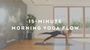 You'll start seated with neck stretches and make your way. 15 Minute Energizing Morning Flow With Caley Alyssa Youtube