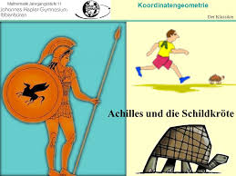 Nach welcher entfernung holt achilles die schildkröte ein? Achilles Und Die Schildkrote Ppt Herunterladen