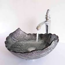 Linus antique rubbed bronze glass circular vessel bathroom sink with faucet (part number: Luxury Europe Vintage Style Glass Sinks Counter Top Wash Basin Bathroom Sink Glass Bowl Wash Basin Europe Vintage Style Glass Sinks Counter Top Wash Basin Bathroom Sink Glass Bowl Wash Basin For Sale