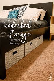 Ikea under bed storage rolling underbed storage diy storage bed plywood storage small bedroom storage bench with storage table storage storage hacks small bedrooms. Diy Underbed Storage Custom And Cheap Sara Strives