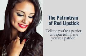 The Patriotism of Red Lipstick