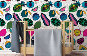 Papier peint de style industriel rouille abstraite de la société in création. Moodboard 3 4 Apres Le Dressing Le Wax Conquiert La Maison Ideat
