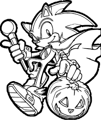 Download & print ➤hedgehog coloring sheets for your child to nurture his/her coloring creative skills. Cool Sonic The Hedgehog Halloween Pumpkin Coloring Page Monster Coloring Pages Pumpkin Coloring Pages Cartoon Coloring Pages