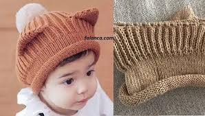 Kulakli Kedi Cocuk Sapka Modeli 2 Erkek Bebek Sapkasi Bebek Sapkasi Erkek Bebek