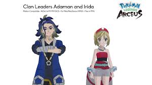 MMD Pokemon Legends Arceus - Adaman and Irida by Pikapika-2000 on DeviantArt