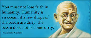 The wit and wisdom of gandhi, p.30, courier corporation. Quotes About Drops In The Ocean 71 Quotes