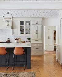 Revere pewter by benjamin moore has to be about the most perfect shade of greige! This Is Our Kitchen Color Inspo But With Hague Blue Island Cabinets Are Bm Revere Pewter Also Kitchen Decor Trends Kitchen Cabinet Trends Kitchen Furniture
