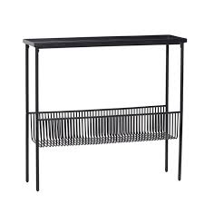 Produite par coco design, ce produit est 100% français (bourg en bresse). Console Meuble Design Metal Noir Hubsch Sur Cdc Design