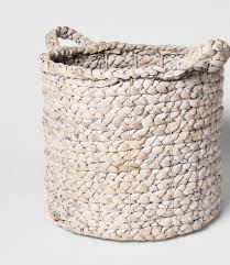 16 X14 5 Decorative Basket White Threshold In 2021 Decorative Storage Baskets Woven Basket Decor Blanket Storage Basket
