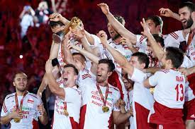Polski związek piłki nożnej gratuluje reprezentacji polski w siatkówce zdobycia tytułu mistrza świata! Ms 2014 Volleyworld
