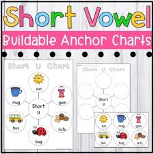 Short Vowel Posters Short Vowel Anchor Charts