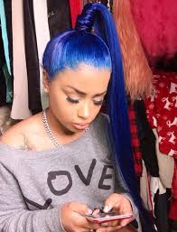 Another short weave hairstyle for your short hair is this aqua blue pixie cut. Dreamdoll Dadollhouse Hair Styles Wig Hairstyles Blue Hair