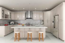 taupe kitchen cabinets