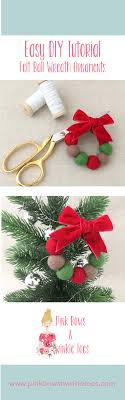 On sale for $51.99 original price $70.99 $ 51.99 $70.99. Easy Diy Felt Ball Wreath Ornaments Pink Bows Twinkle Toes