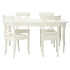 Ingatorp Ingolf Table And 4 Chairs White Ikea Ikea White Dining Table Ikea Dining Table Set Ikea Dining Table