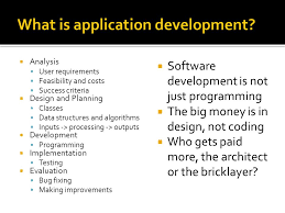 Aspiring computer programmers can study programming at all education levels. Computer Programming Analysis User Requirements Feasibility And Costs Success Criteria Design And Planning Classes Data Structures And Ppt Download