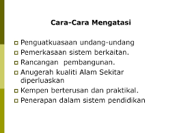 Penggunaan sumber tenaga yang tidak boleh diperbaharui. Pencemaran Bau Lecture 6 Ppt Download