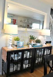 32 Dining Room Storage Ideas Organize Your Dining Room Decoholic Dining Room Buffet Table Dining Room Small Buffet Table Decor