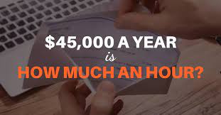 Assume you work 40 hours per week, 52 weeks per year with a total working hours of 2,080, divide $40,000 by 2,080 hours, and you get $19.23 per hour. 45000 A Year Is How Much An Hour How To Fire