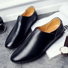 Us 24 Urban Men Leather Slippers Handmade Men Dress Shoes Comfortable Soft Driving Business Slipper Dress Shoes Men Leather Slippers Leather Slippers For Men