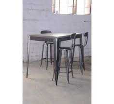 table haute snack bar loft 120x70cm snack indus meuble house table haute bois table haute