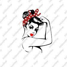 Free strong woman vector download in ai, svg, eps and cdr. Welcome To My Shop On Etsy Https Www Etsy Com Shop Svgstoreshop Rosie The Riveter Svg Strong Woman Svg Strong Rosie The Riveter Svg Women Svg Woman Clipart