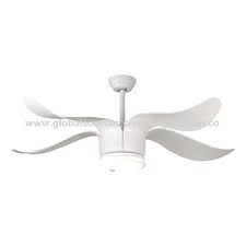 Check spelling or type a new query. China 52 White Ceiling Fan With Led Light Acrylic Lamp Cover 4 Abs Blades Remote Control Decoration On Global Sources Ceiling Fan Light Decorative Fan Modern Fan