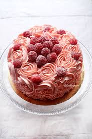 Rose Cake A La Framboise Celinblog Cake Framboise Idee Recette Dessert Recette Gateau
