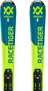 Völkl Racetiger Jr 18 19 Kids Skis Vmotion 4 5 Bindings