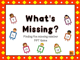 Freebie What Missing Ppt Game Powerpoint Games Missing Addend First Grade Math