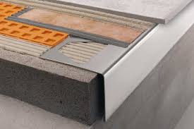 Transitions between different surface coverings (e.g. Schluter Bara Rw Funktion Schluter Systems