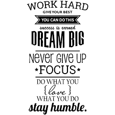 Wall Decals With Quotes Wall Decal Quote Work Hard Dream Big Decoration Ambiance Stick In 2021 Work Quotes Work Motivational Quotes Work Quotes Inspirational