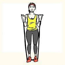 33 Resistance Band Exercises You Can Do Literally Anywhere Senior Fitness Band Workout Resistance Band Exercises