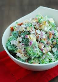 Low Carb Broccoli Salad Recipe Low Carb Broccoli Salad Low Carb Salad Atkins Recipes