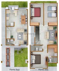 Diseños de casas pequeñas de un piso. Planos De Casas Pequenas De Dos Pisos Ingenieria Civil Y Arquitectura Planos De Casas Gratis Para Construir