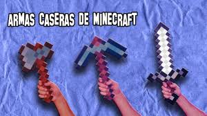 Como Hacer El Pico Y El Hacha De Minecraft How To Make Pico And Axe Minecraft Hacha De Minecraft Minecraft Espada De Minecraft