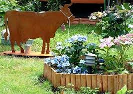 Rostikal Rost Deko Kuh Aus Metall Edelrost Tierfigur Zur Gartendekoration 100 X 75 Cm Amazon De Garten In 2020 Gartendekoration Edelrost Metallkunstprojekte