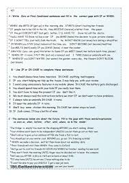 Fill In The Gaps With The Type 1 Conditional Sentences Resuelto Zero And First Conditional Present Simple Conditional Sentence Grammar Worksheets School Materials