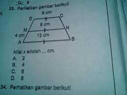 Ab c bc a a a sinsin sin sin = = = 10 1 3 7 7 30 jadi, nilai sin a = 7 30 dan sin. Perhatikan Gambar Berikut Nilai X Adalah Cm A 2 B 4 C 6 D 8 Pake Cara Ya Di Brainly Co Id