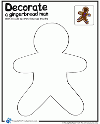 This gingerbread man (or woman, boy or girl) is ready to serve as a blank page for your creativity, or use this little guy or gal as a template for crafts or cooking! Coloring Pages Of Gingerbread Man Story Coloring Home