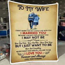You take my breath away! To My Wife Blanket I Love You Blanket For Wife Best Christmas Gift Anniversary Gift From Husband Doxmas